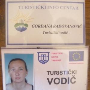 Gordana Radovanovic - Tour Guide