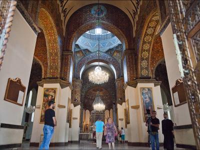 Echmiadzin (Hripsime, Gayane, Mother Cathedral, Sunday liturgy), Zvartnots