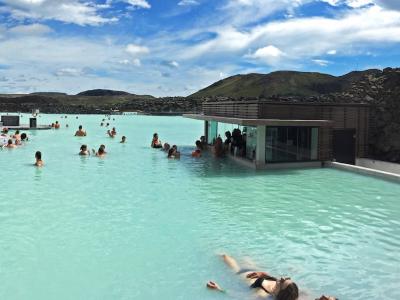 BLUE LAGOON AND REYKJANES MOON LIKE LANDSCAPES